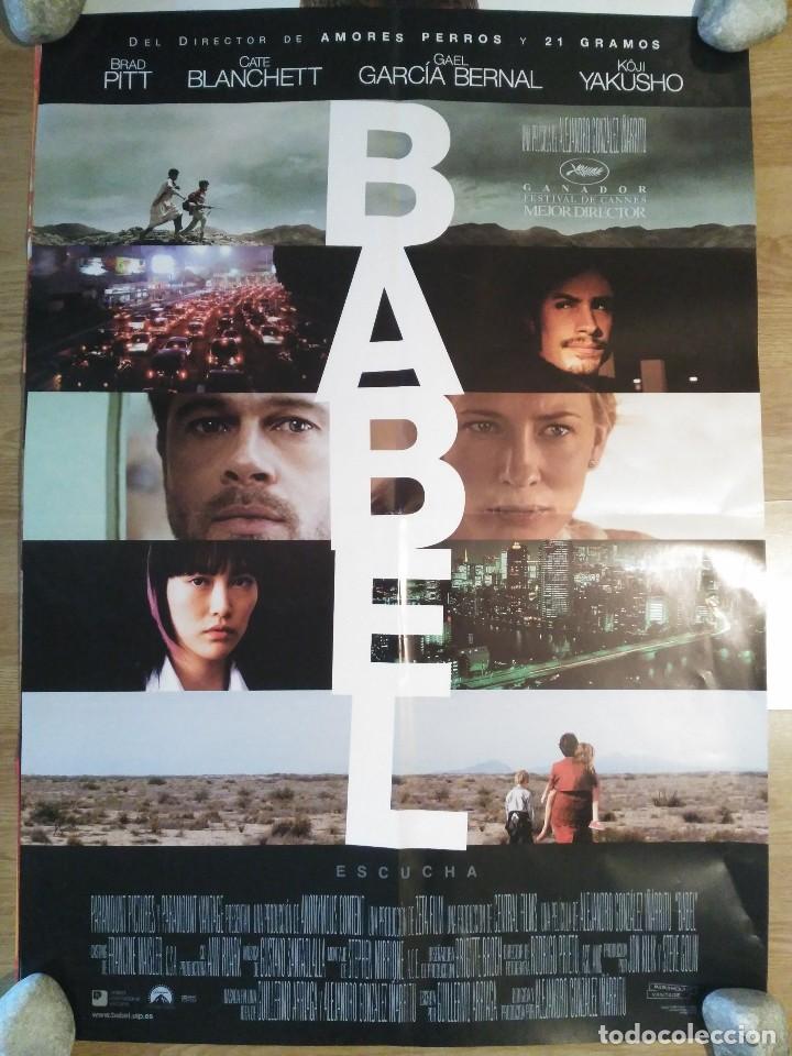 Cinema: Babel - aprox 70x100 Cartel ORIGINAL cine (L43)