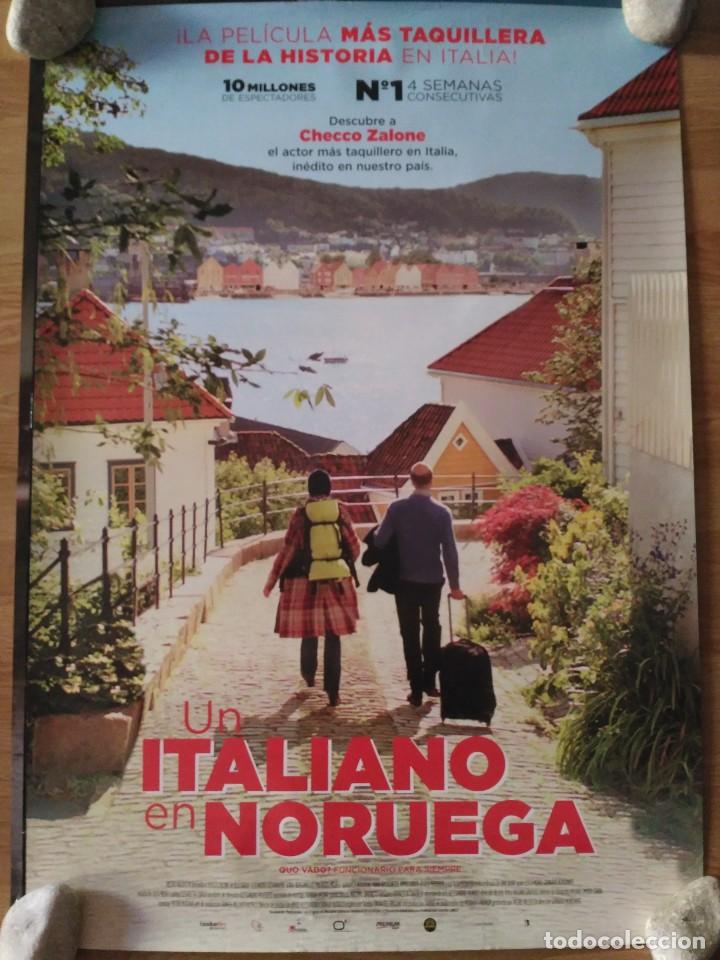 Cinema: Un italiano en Noruega - aprox 70x100 Cartel ORIGINAL cine (L44)