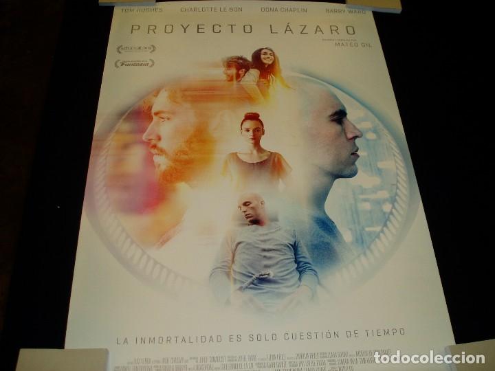 Cinema: PROYECTO LAZARO. POSTER O CARTEL DE CINE. ORIGINAL. MUY BUEN ESTADO.
