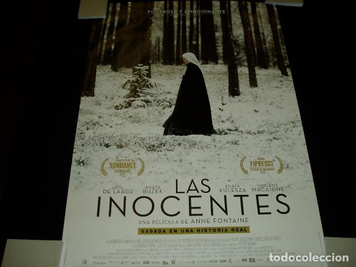 Cinema: LAS INOCENTES. POSTER O CARTEL DE CINE. ORIGINAL. MUY BUEN ESTADO.