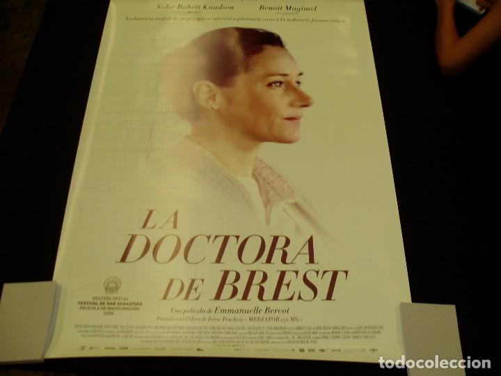 Cinema: LA DOCTORA DE BREST. POSTER O CARTEL DE CINE. ORIGINAL. MUY BUEN ESTADO.