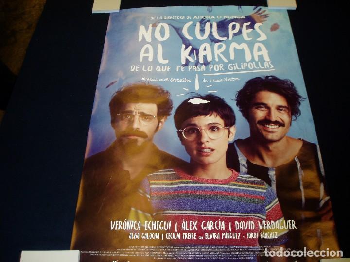 Cinema: NO CULPES AL KARMA. POSTER O CARTEL DE CINE. ORIGINAL. MUY BUEN ESTADO.
