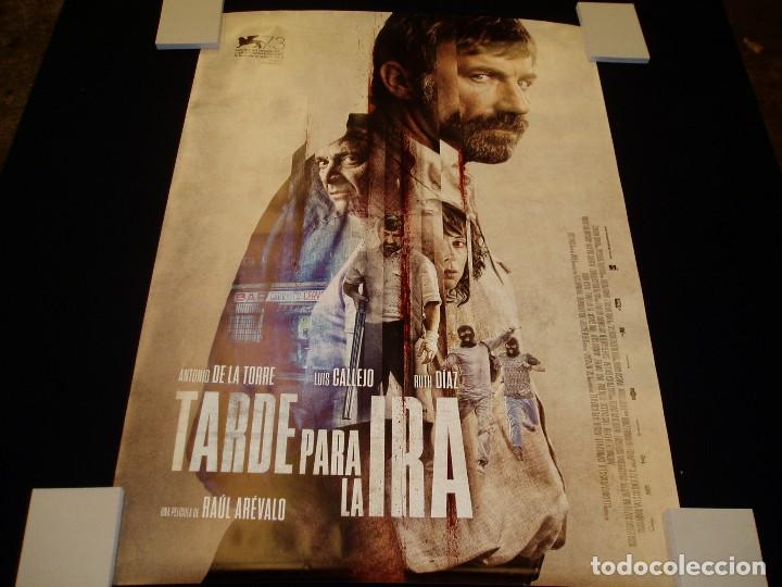 Cinema: TARDE PARA LA IRA. POSTER O CARTEL DE CINE. ORIGINAL. MUY BUEN ESTADO.