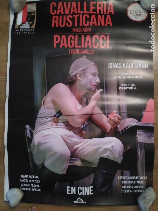 Cinema: Teatro: Caballer&iacute;a rusticana/Pagliacci - aprox 70x100 Cartel ORIGINAL Cine (L44)