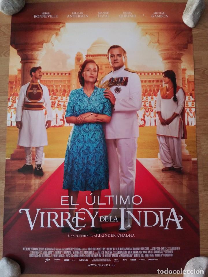 Cinema: El &uacute;ltimo virrey de la india - aprox 70x100 Cartel ORIGINAL cine (L45)