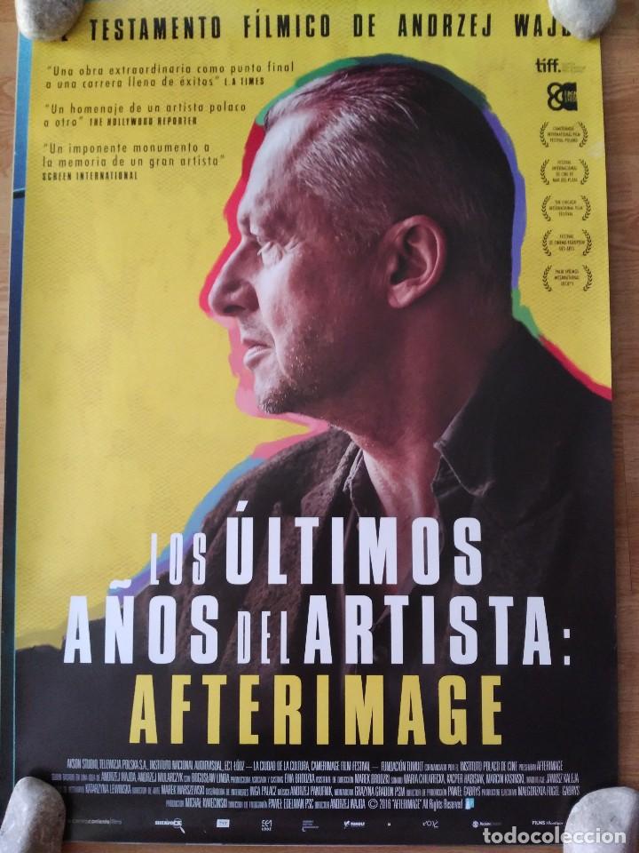 Cinema: Los &uacute;ltimos a&ntilde;os del artista: afterimage- aprox 70x100 Cartel ORIGINAL cine (L45)