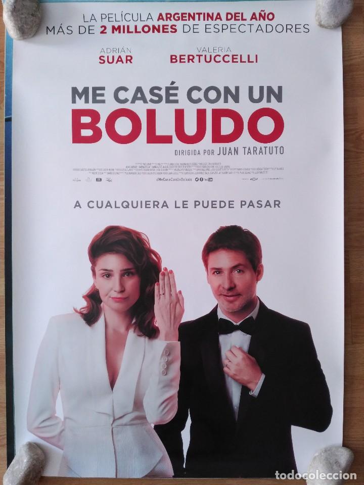 Cinema: Me cas&eacute; con un boludo - aprox 70x100 Cartel ORIGINAL cine (L45)