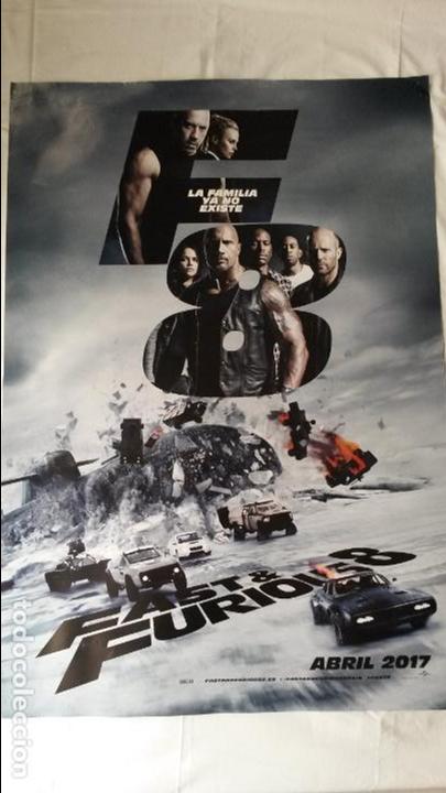 Cine: P&Oacute;STER ORIGINAL FAST&FURIOUS 8 - Foto 1