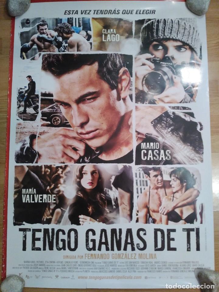 TENGO GANAS DE TI - APROX 70X100 CARTEL ORIGINAL CINE (L48) (Cine - Posters y Carteles - Clasico Español)