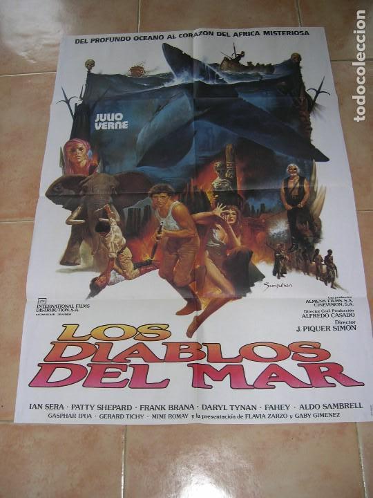 Cine: poster los diablos del mar - Foto 1