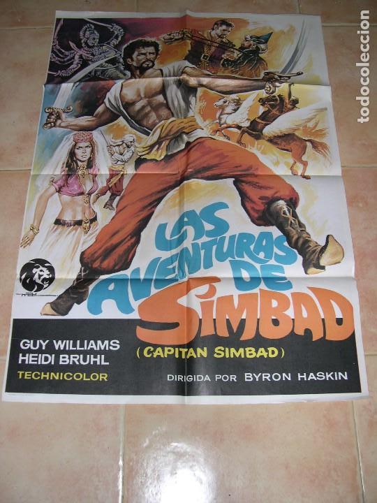Cinema: poster las aventuras de simbad