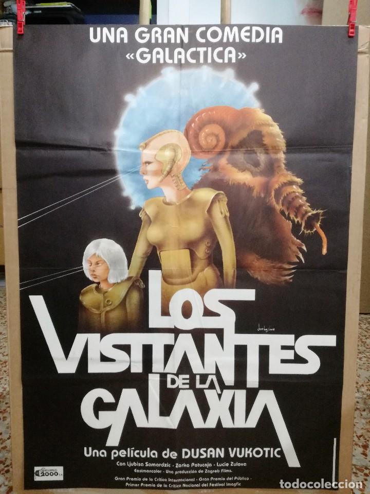 Kino: LOS VISITANTES DE LA GALAXIA LJUBISA SAMARDZIC ZARKO POTUCNJA POSTER ORIGINAL 70X100