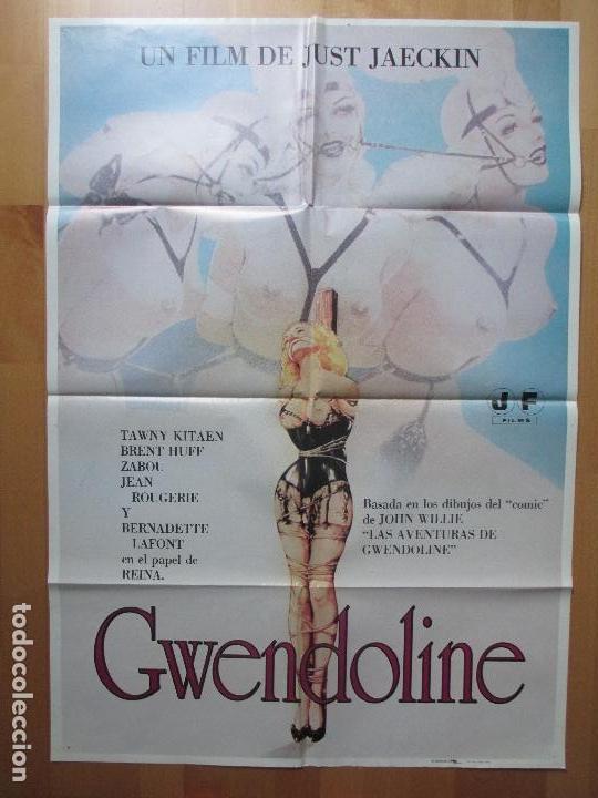Cine: CARTEL CINE, GWENDOLINE, TAWNY KITAEN, BRENT HUFF, 1984, C458