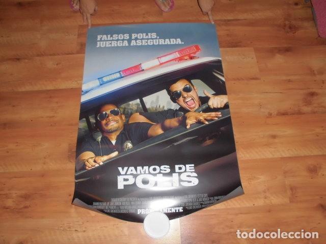 Kino: VAMOS DE POLIS. POSTER O CARTEL ORIGINAL DE LA PELICULA. MUY BUEN ESTADO.