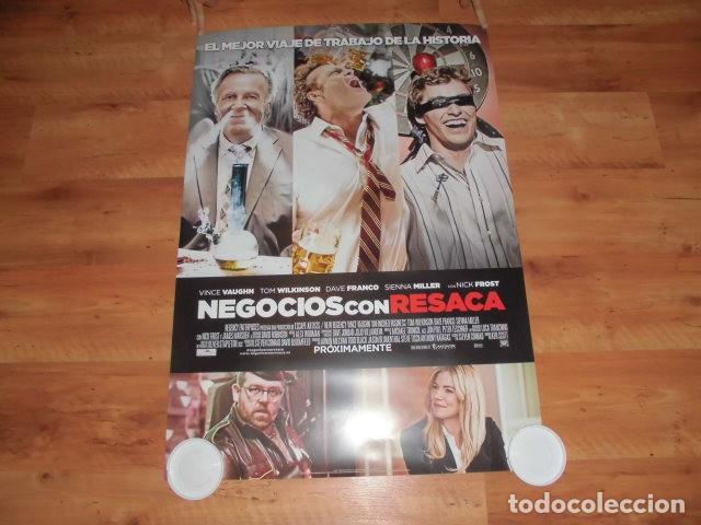 Kino: NEGOCIOS CON RESACA. POSTER O CARTEL ORIGINAL DE LA PELICULA. MUY BUEN ESTADO.