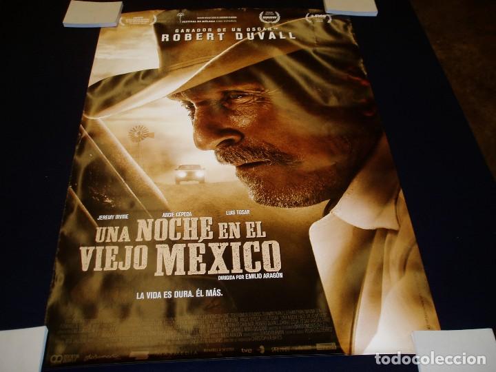 Cine: UNA NOCHE EN EL VIEJO MEXICO. POSTER O CARTEL ORIGINAL DE LA PELICULA. BUEN ESTADO.