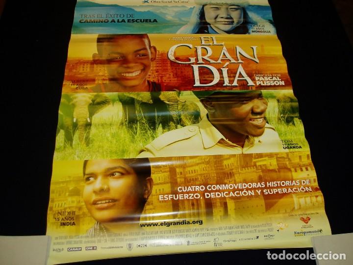 Cinema: EL GRAN DIA. POSTER O CARTEL ORIGINAL DE LA PELICULA. BUEN ESTADO.