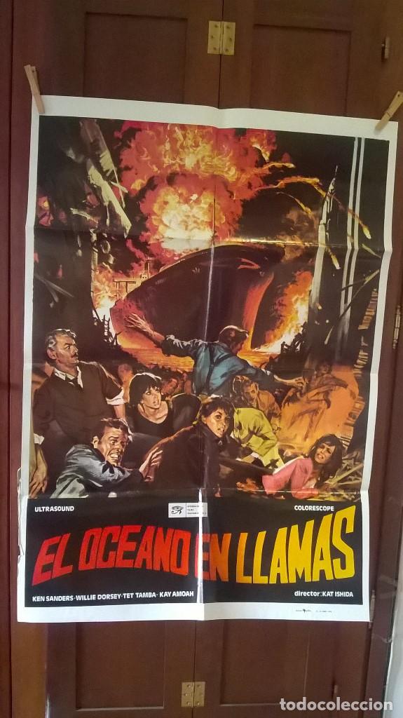 Cine: poster el oceano en llamas - Foto 1