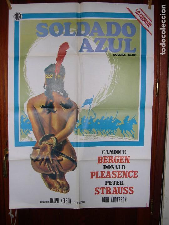 Cine: soldado azul poste de cine - Foto 1