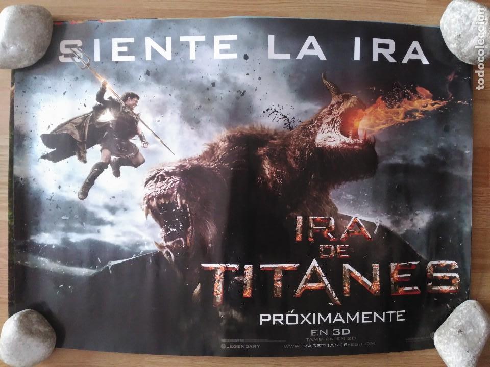 Cine: Ira de titanes V2 - APROX 50X70 MINICARTEL ORIGINAL CINE (M1 y M3)