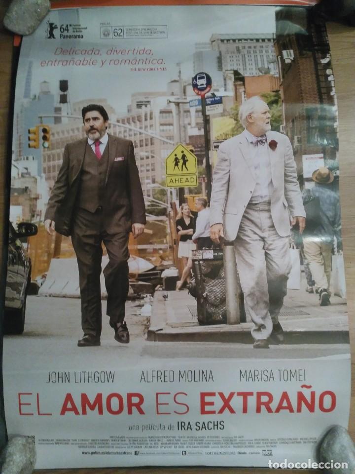 Cine: El amor es extra&ntilde;o - aprox 70x100 Cartel ORIGINAL cine (L51)