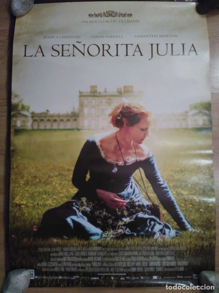 Cine: La se&ntilde;orita Julia - aprox 70x100 Cartel ORIGINAL cine (L51)