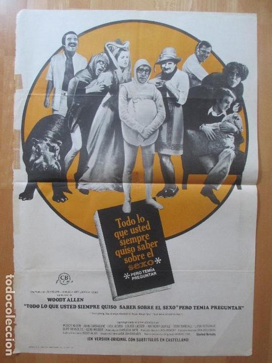 Kino: CARTEL CINE, TODO LO QUE USTED SIEMPRE QUISO SABER SOBRE EL SEXO PERO TEMIA PREGUNTAR, WOODY, C1130