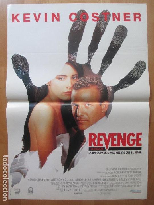 Kino: CARTEL CINE, REVENGE, VENGANZA, KEVIN COSTNER, ANTHONY QUINN, 1990, C1131