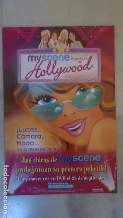 Kino: POSTER DE LA PEL&Iacute;CULA, MY SCENE HOLLYWOOD, LAS CHICAS DE MY SCENE EN SU PRIMERA PEL&Iacute;CULA. 24X36,CTS.