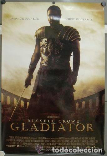 Cine: R0296 GLADIATOR RUSSELL CROWE RIDLEY SCOTT POSTER 70X100 h15