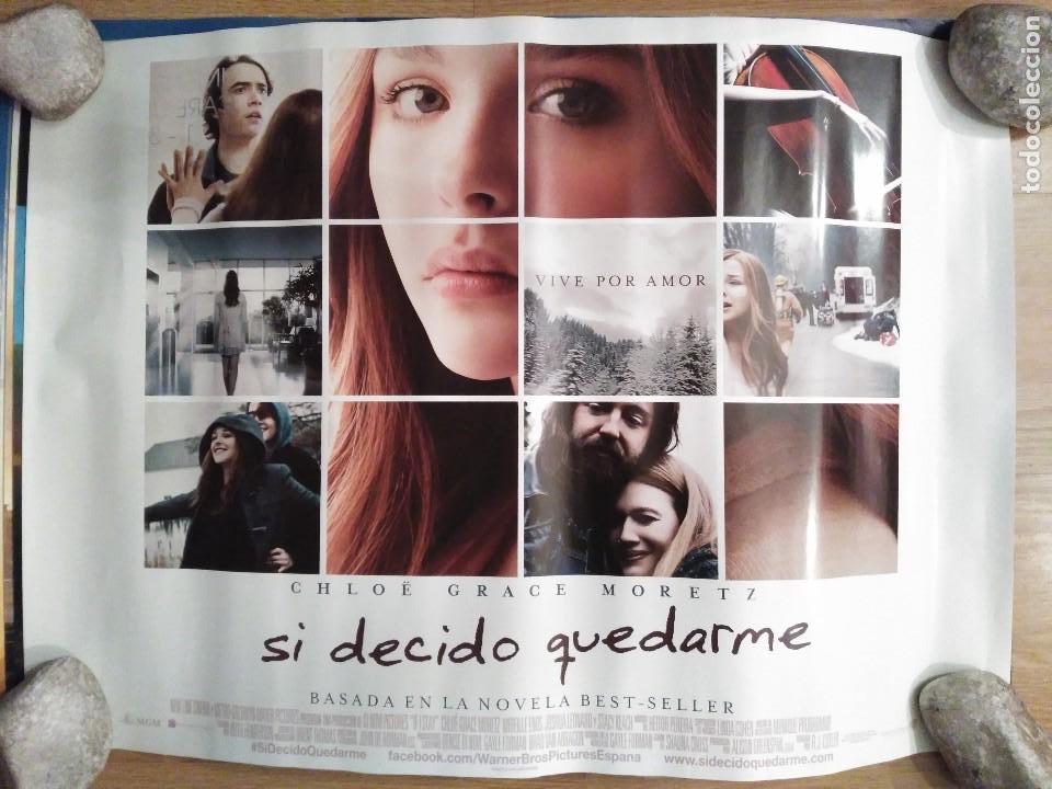Cine: Si decido quedarme - APROX 50X70 MINICARTEL ORIGINAL CINE (M2)