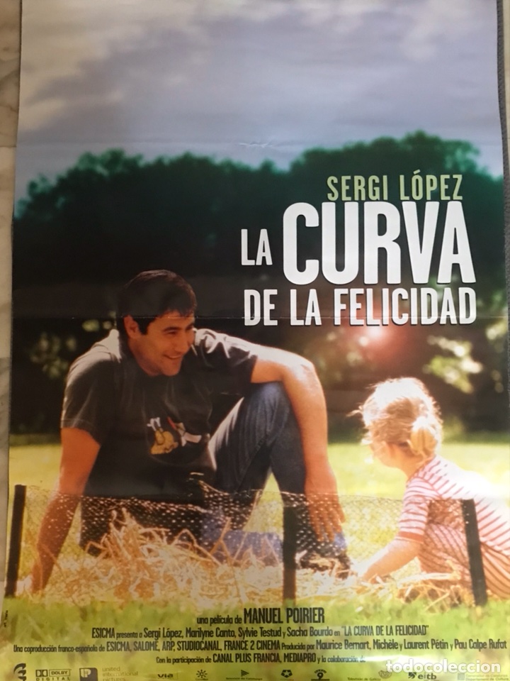 Kino: Sergi Lopez. LA CURVA DE LA FELICIDAD (Cartel Cine) a.2002