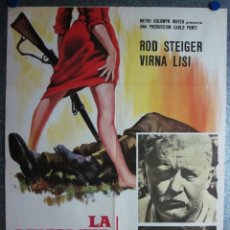 Cine: LA MUCHACHA Y EL GENERAL. ROD STEIGER, VIRNA LISI. AÑO 1967. Lote 103385775