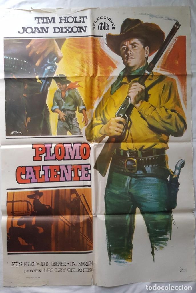 Cine: P&Oacute;STER ORIGINAL PLOMO CALIENTE (1968) - Foto 1