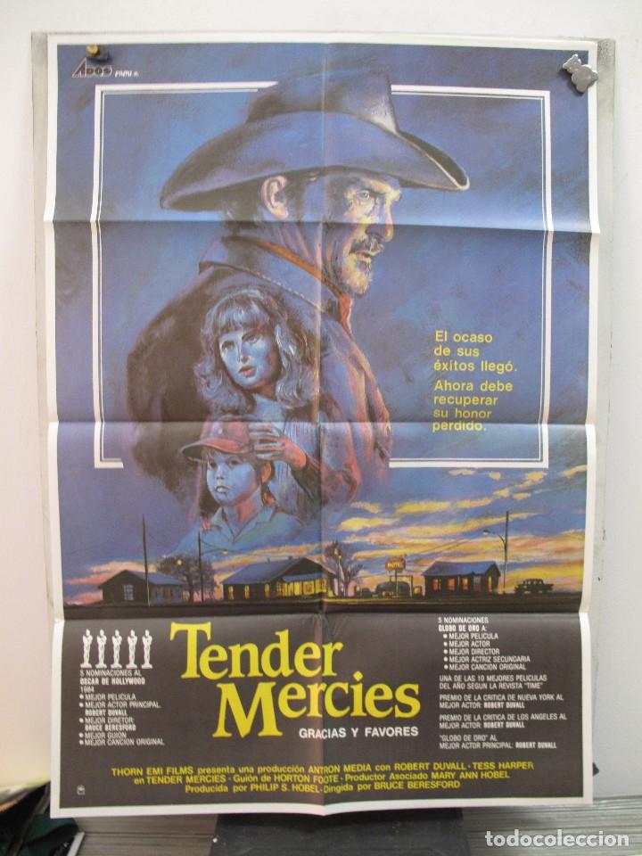 Cinema: GNA2267 TENDER MERCIES GRACIAS Y FAVORES