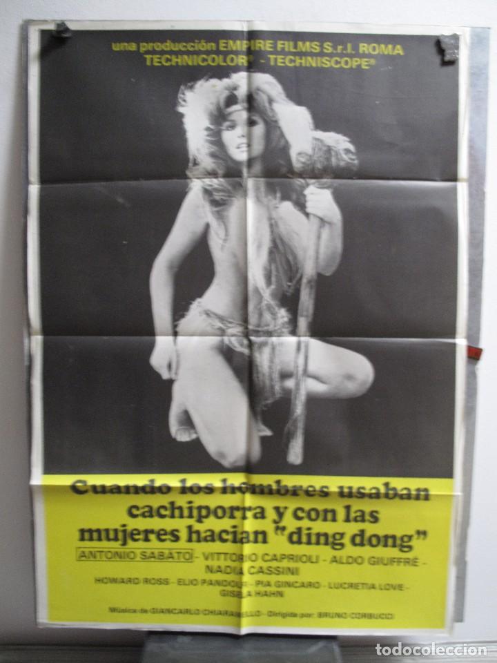 Cinema: GNA2035 CUANDO LOS HOMBRES USABAN CACHIPORRA Y LAS MUJERES HACIAN DING DONG
