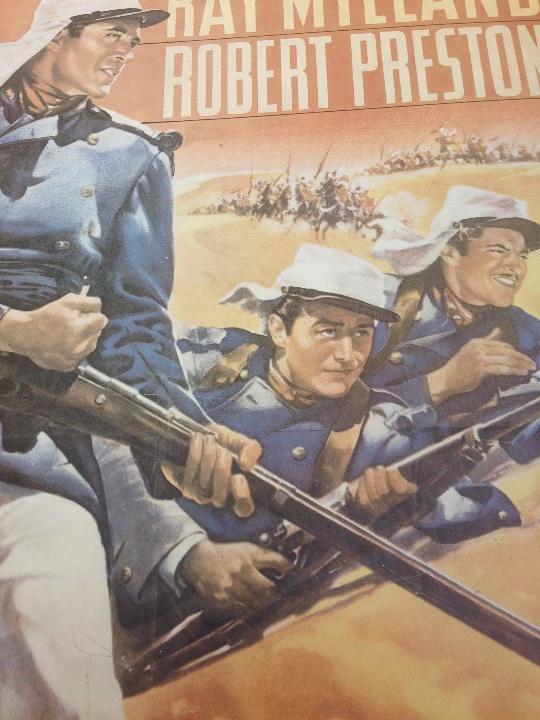 Cine: Gary Cooper, Robert Preston, Ray Milland. Beau Geste - Foto 1