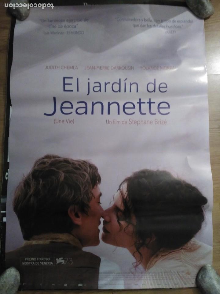 Cine: El jard&iacute;n de jeannette - aprox 70x100 Cartel ORIGINAL cine (L52)