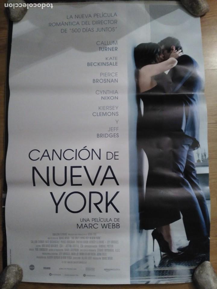 Cin&eacute;ma: Canci&oacute;n de Nueva York - aprox 70x100 Cartel ORIGINAL cine (L52)