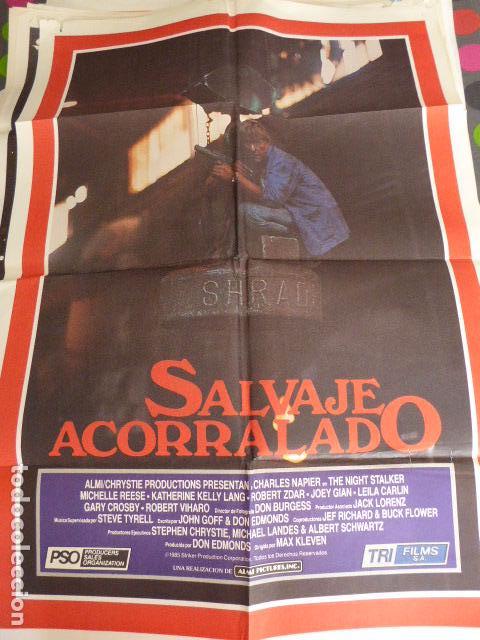 Cin&eacute;ma: CARTEL DE CINE- MOVIE POSTER. SALVAJE ACORRALADO