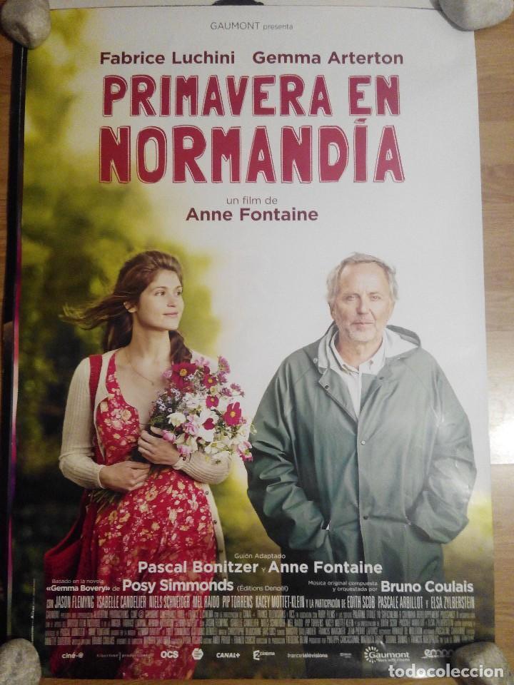 Cinema: Primavera en Normandia - aprox 70x100 Cartel ORIGINAL cine (L34)