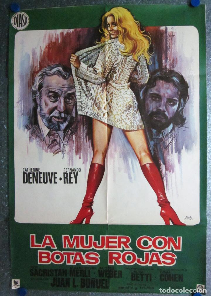 Cine: La mujer con las botas rojas (La femme aux bottes rouges) Catherine Deneuve - 1975 - Buñuel - Foto 1 - 105991043