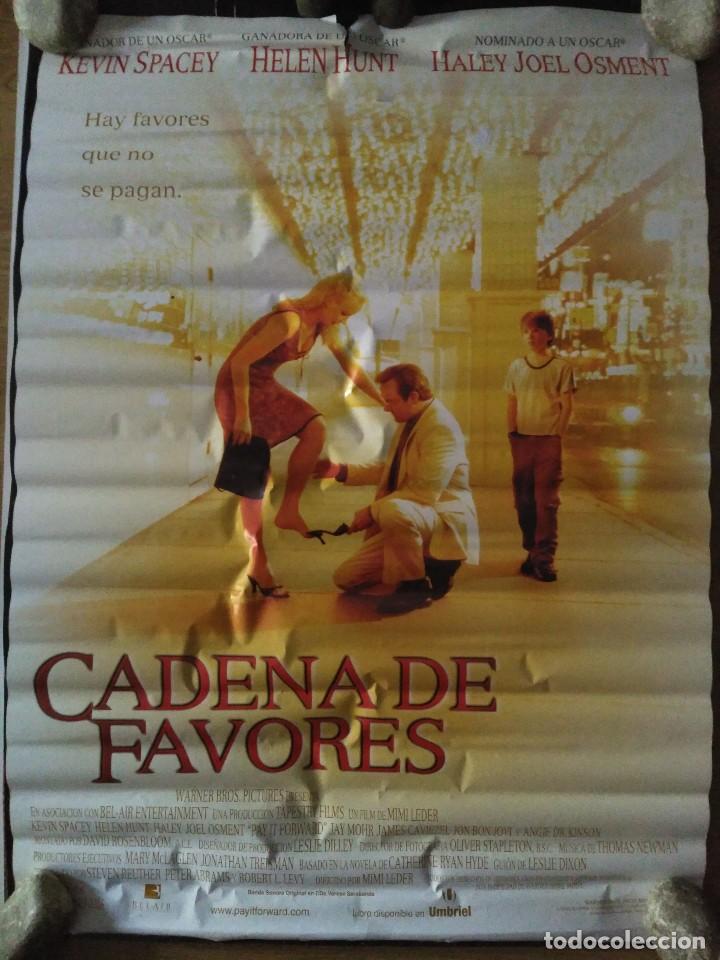 Kino: Cadena de favores - aprox 70x100 Cartel ORIGINAL cine (L53)