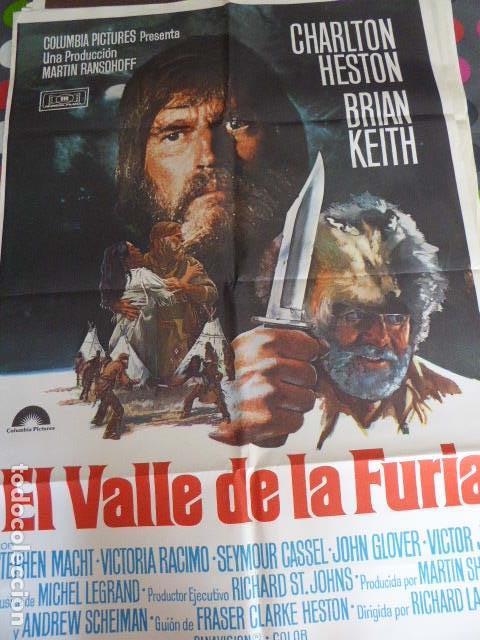 Kino: CARTEL DE CINE- MOVIE POSTER. EL VALLE DE LA FURIA