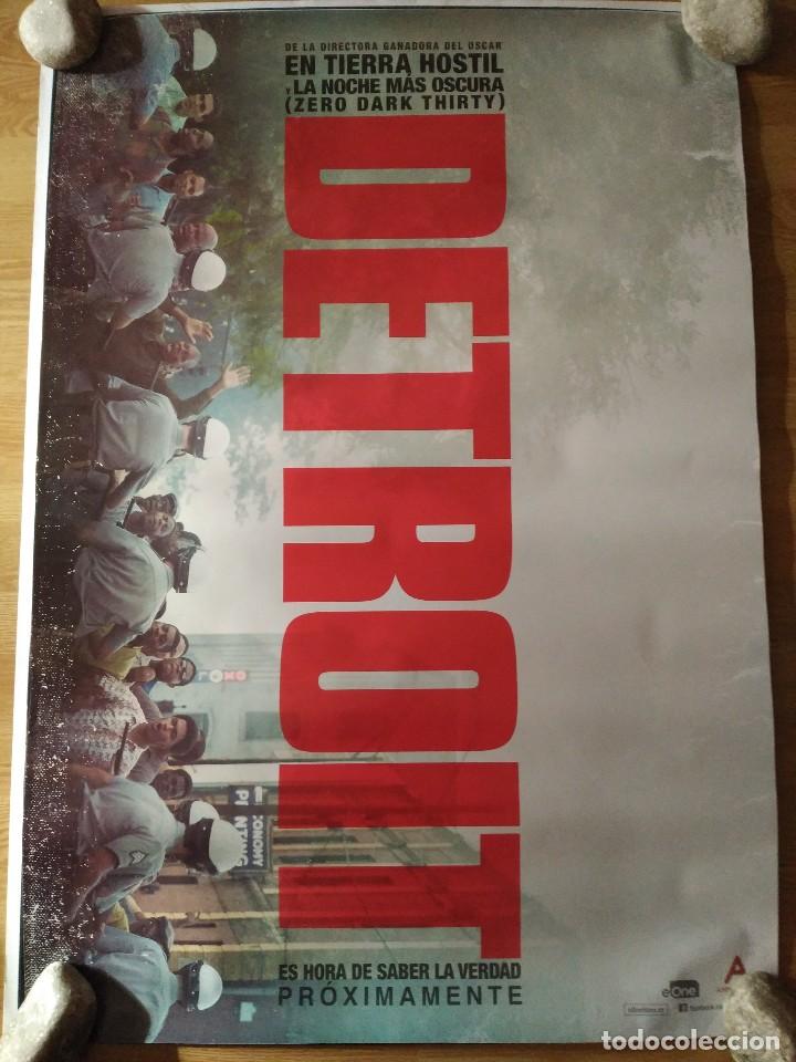 Kino: Detroit - aprox 70x100 Cartel ORIGINAL cine (L53)