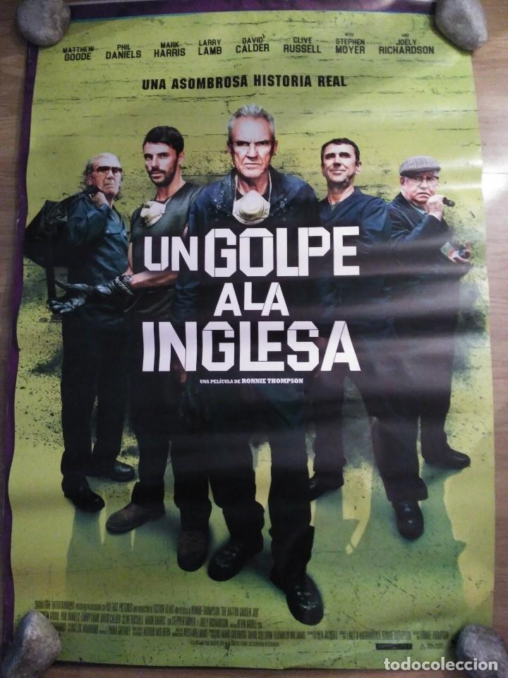 Cinema: Un golpe a la inglesa - aprox 70x100 Cartel ORIGINAL cine (L54)