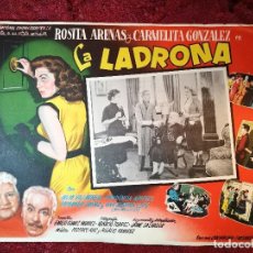 Cine: PELICULA LA LADRONA 1954 COLUMBIA PICTURES ROSA ARENAS CARMELITA GONZALEZ ANA BERTHA MIS MEXICO 1953. Lote 107883923