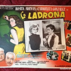 Cine: PELICULA LA LADRONA 1954 COLUMBIA PICTURES ROSA ARENAS CARMELITA GONZALEZ ANA BERTHA MIS MEXICO 1953. Lote 107884011