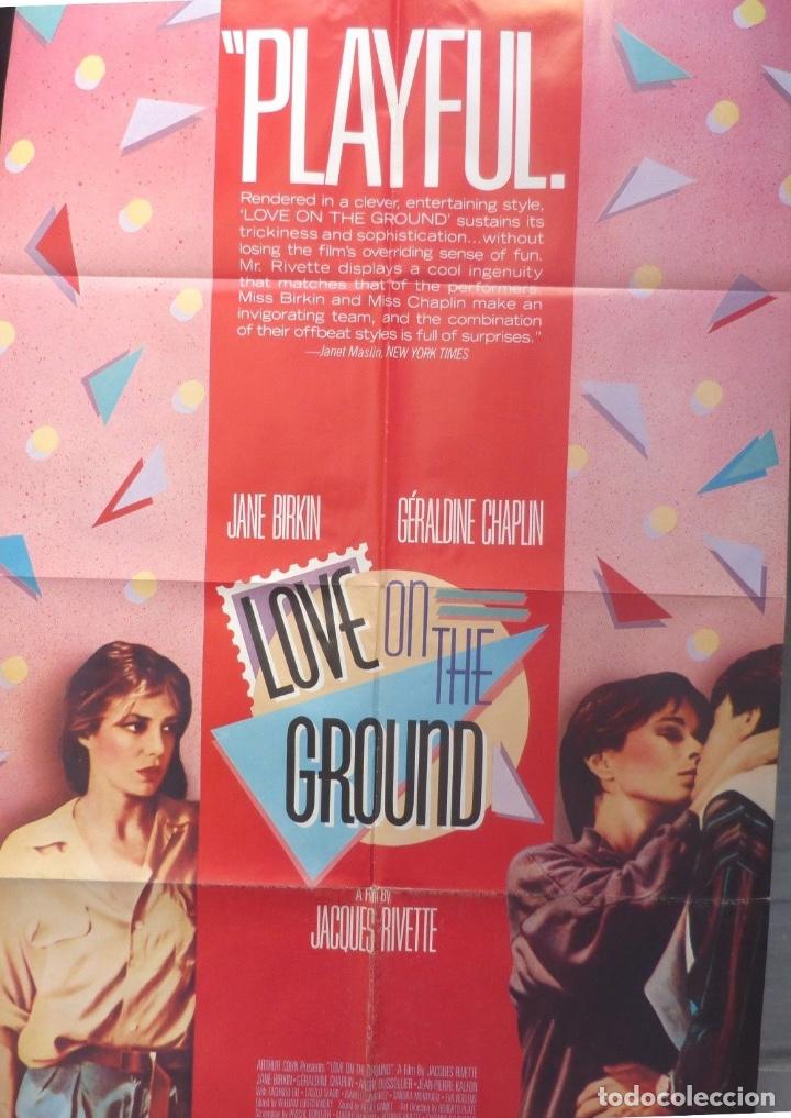 Cinema: Love on the ground movie poster /1984/One sheet/Spectra film distribution