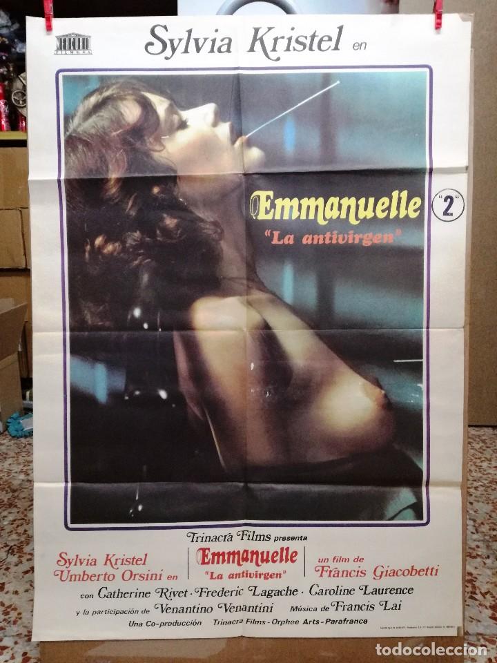 Cin&eacute;ma: CARTEL ENMANUELLE 2, LA ANTIVIRGEN, SYLVIA CRISTEL 1977